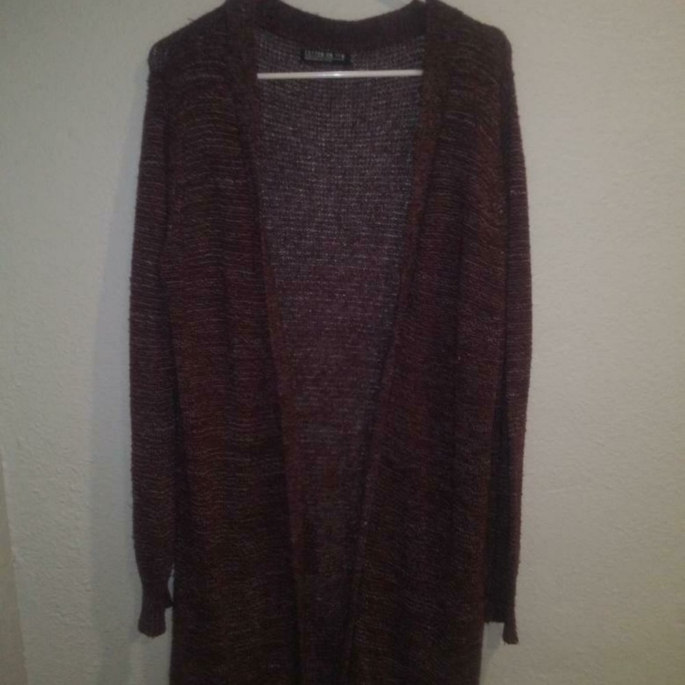 Purple Cardigan
